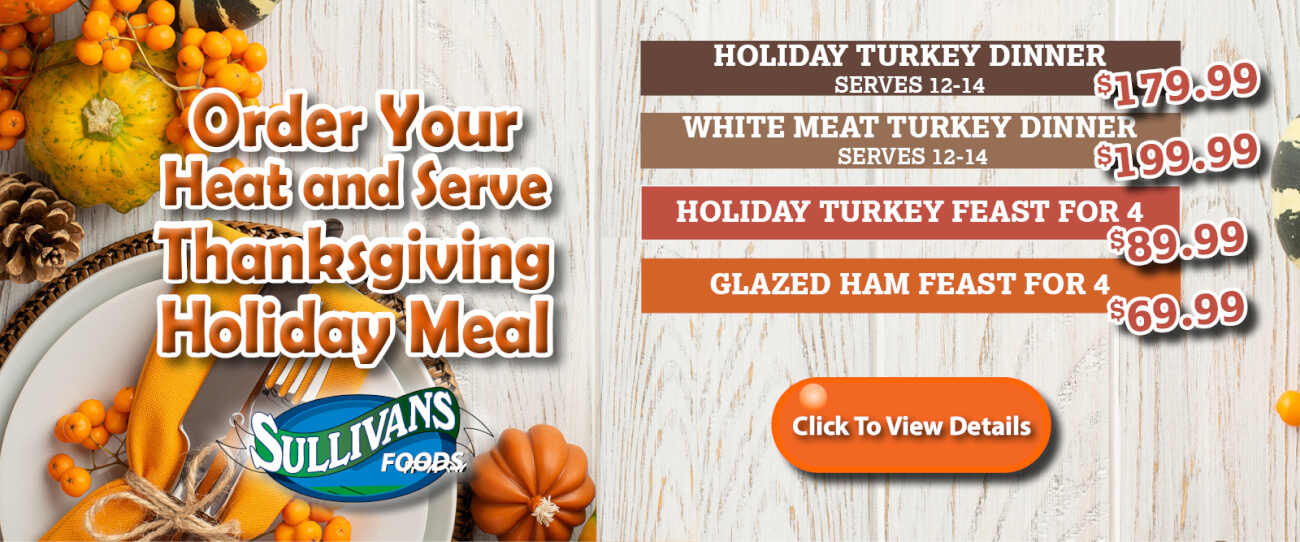 Sullivans Foods Thanksgivng Meals 2024 High Res